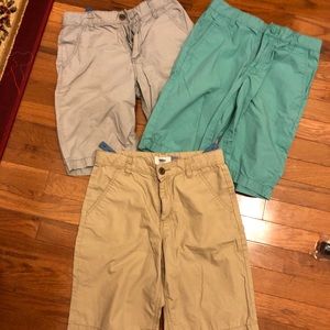3 pairs of shorts